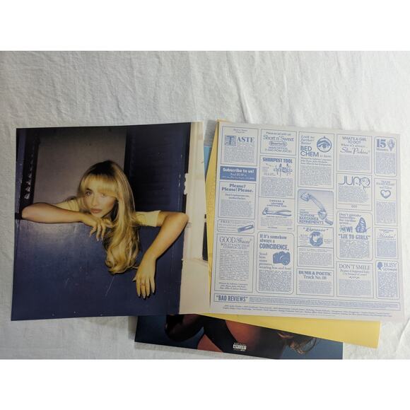 Sabrina Carpenter Short N' Sweet Deluxe Blood Records Zoetrope Vinyl LP /10000 - Picture 6 of 16